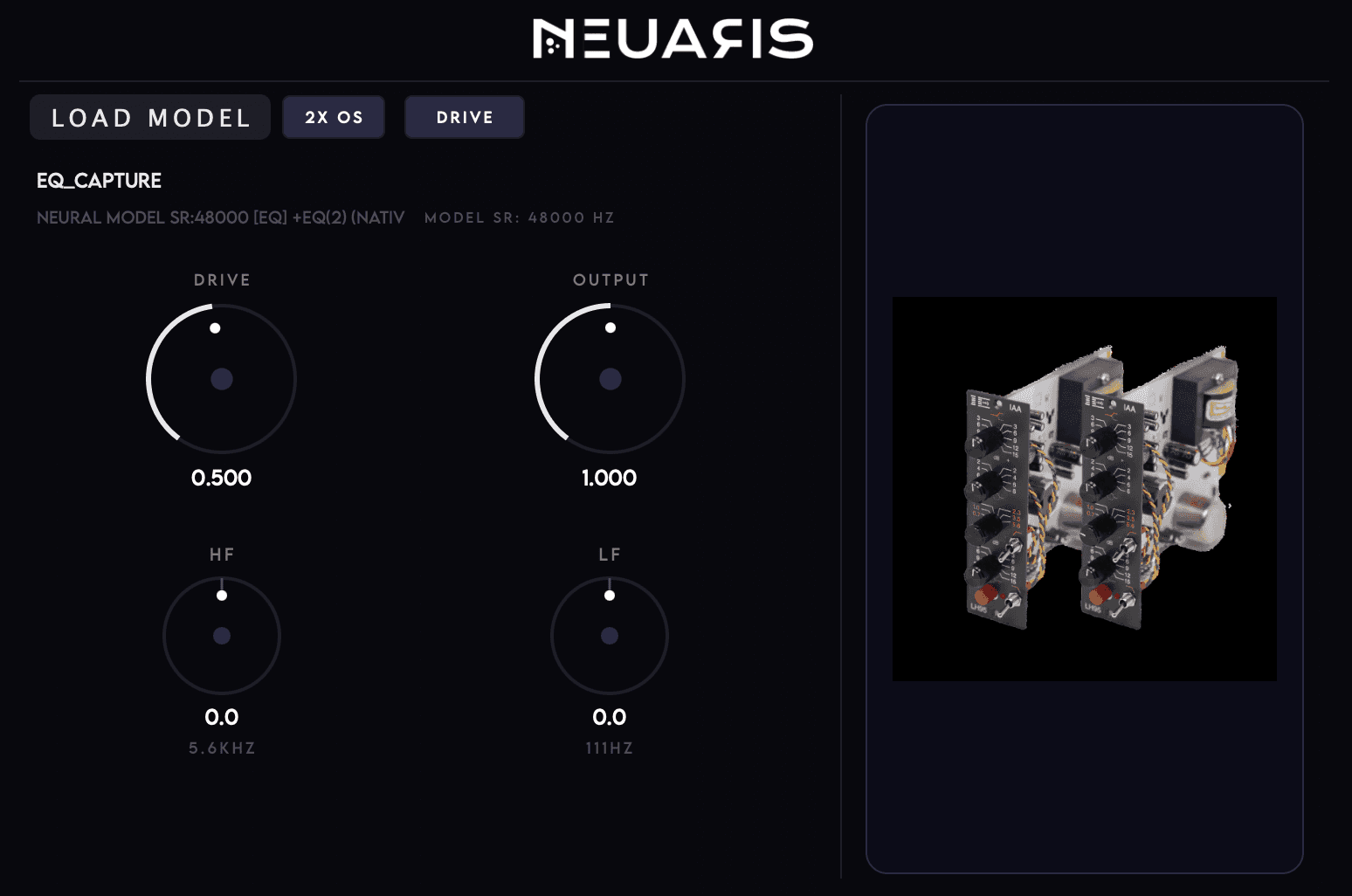 Neuaris plugin interface